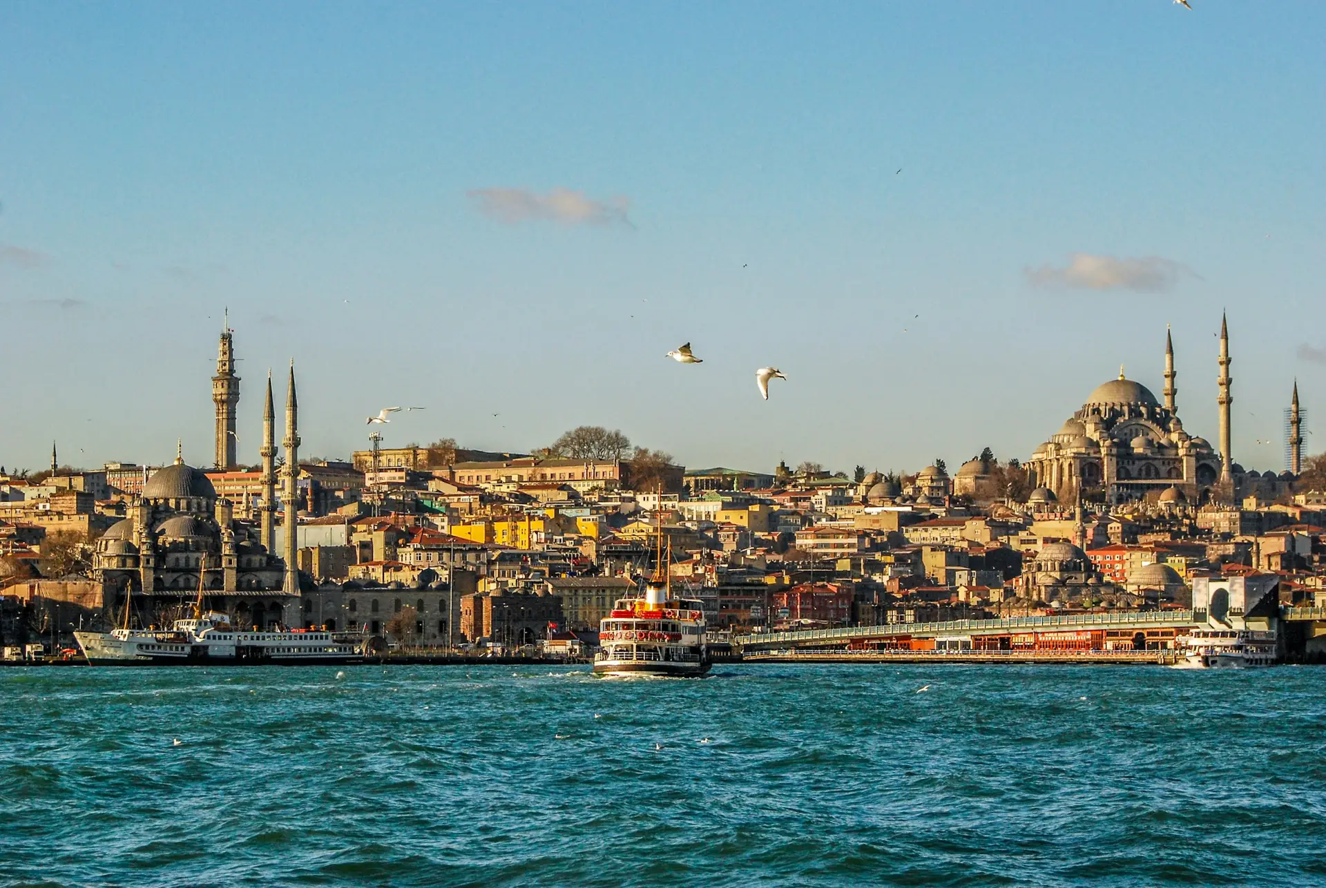 Istanbul, pogled na Bosfor